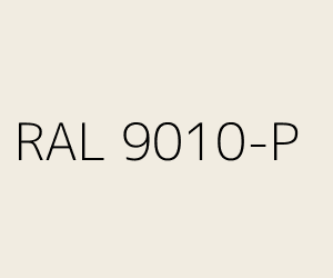 Colour RAL 9010-P PURE WHITE