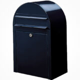 ral-5004 black blue mailbox